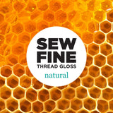 Sew Fine-Sew Fine Thread Gloss: Natural-sewing notion-gather here online