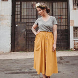 Sew Liberated-Estuary Skirt Pattern-sewing pattern-gather here online