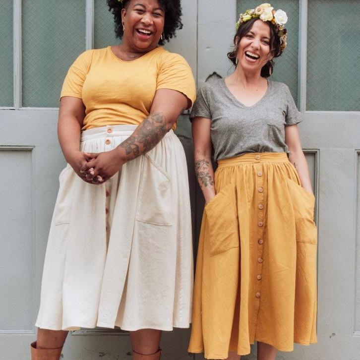 Sew Liberated-Estuary Skirt Pattern-sewing pattern-gather here online