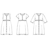 Sew Liberated-Hinterland Dress Pattern-sewing pattern-gather here online