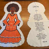 Sewcial Studies-Celia Crus DIY Doll-sewing kit-gather here online