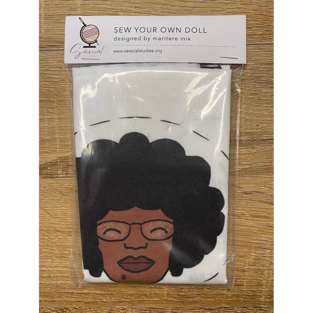 Sewcial Studies-Shirley Chisholm DIY Doll-sewing kit-gather here online