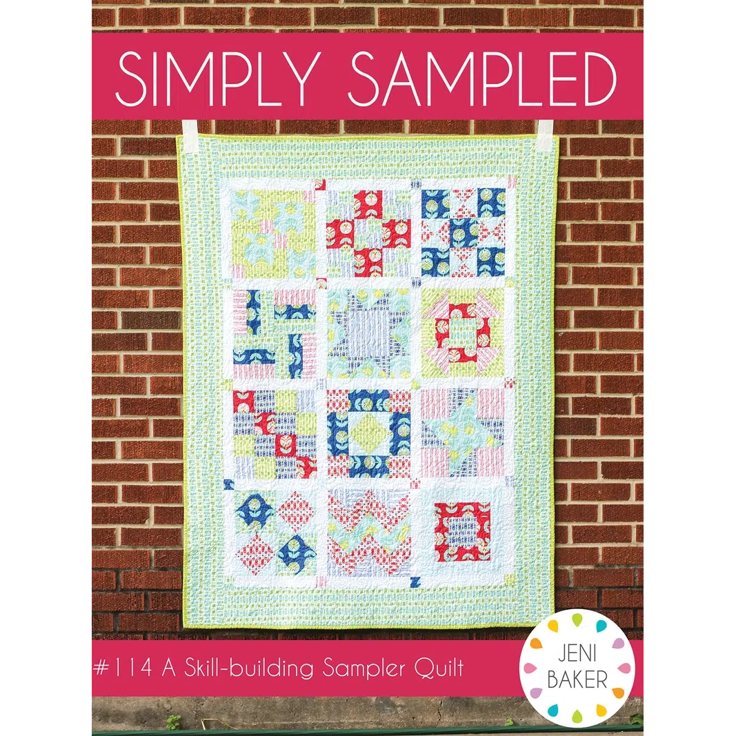 Simply Sampled Quilt Pattern gather here online