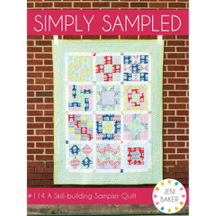 In Color Order - Jeni Baker-Simply Sampled Quilt Pattern-quilting pattern-gather here online