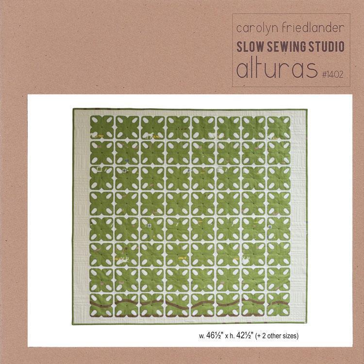 Slow Sewing Studio - Alturas Quilt Pattern by Carolyn Friedlander - - gatherhereonline.com