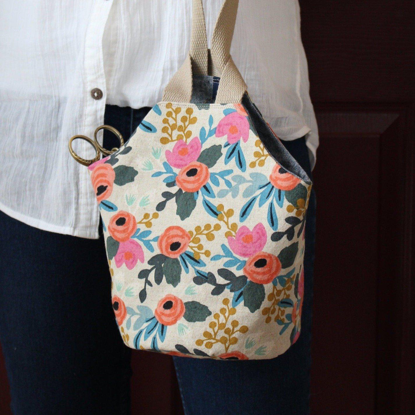 Sometimes Sewing-Take Along Tote Pattern-sewing pattern-gather here online