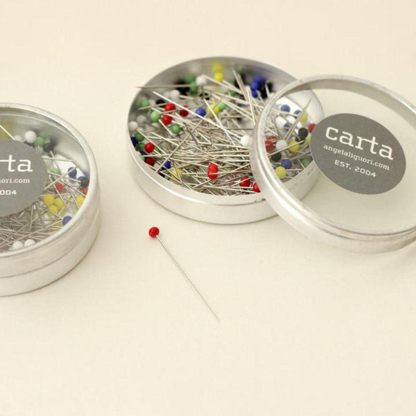 Glass Head Sewing Pins - Sewing Club – gather here online