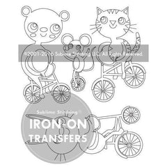 Sublime Stitching - Bike Parade - Embroidery Pattern - Default - gatherhereonline.com