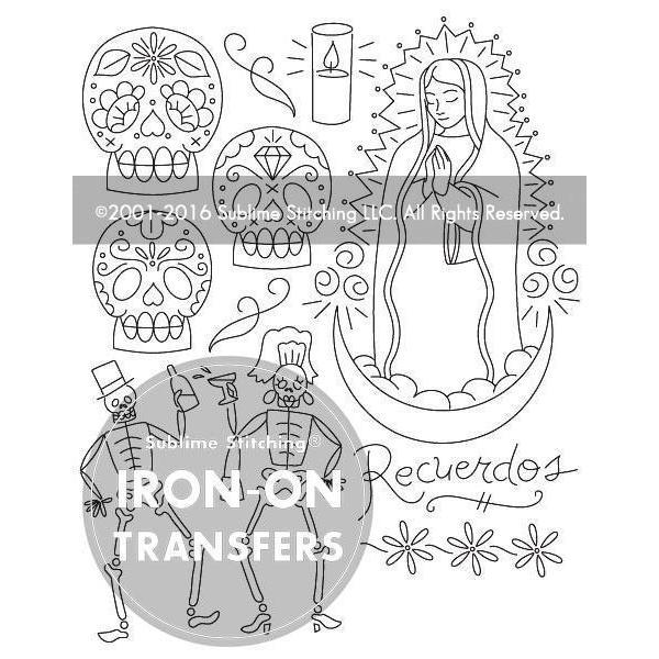 Sublime Stitching - Dia de los Muertos - Embroidery Pattern - Default - gatherhereonline.com