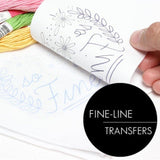 Sublime Stitching-Fine Tip Iron-On Transfer Pen - Blue-sewing notion-gather here online