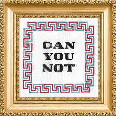 Subversive Cross Stitch-Can You Not Deluxe Cross Stitch Kit-xstitch kit-gather here online