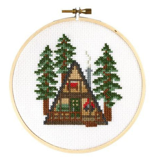 The Stranded Stitch-A-Frame DIY Cross Stitch Kit-embroidery/xstitch kit-gather here online