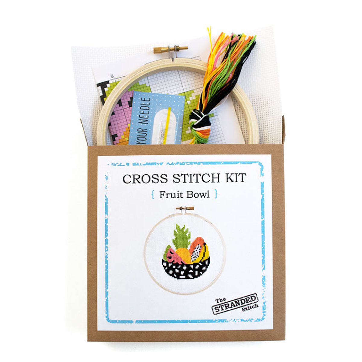 The Stranded Stitch-Fruit Bowl Kit DIY Cross Stitch Kit-xstitch kit-gather here online