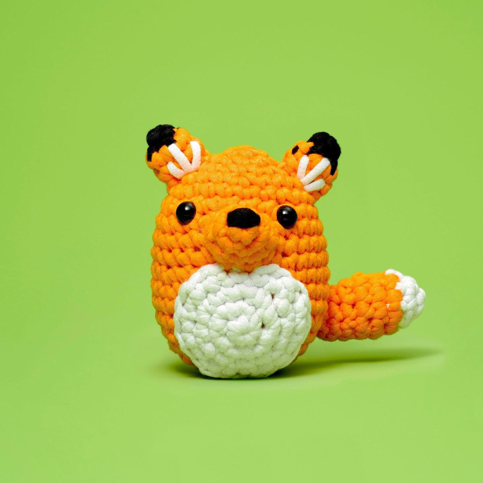 The Woobles-Felix the Fox Beginner Crochet Kit-knitting / crochet kit-gather here online