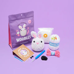The Woobles-Jojo the Bunny Beginner Crochet Kit-knitting / crochet kit-gather here online