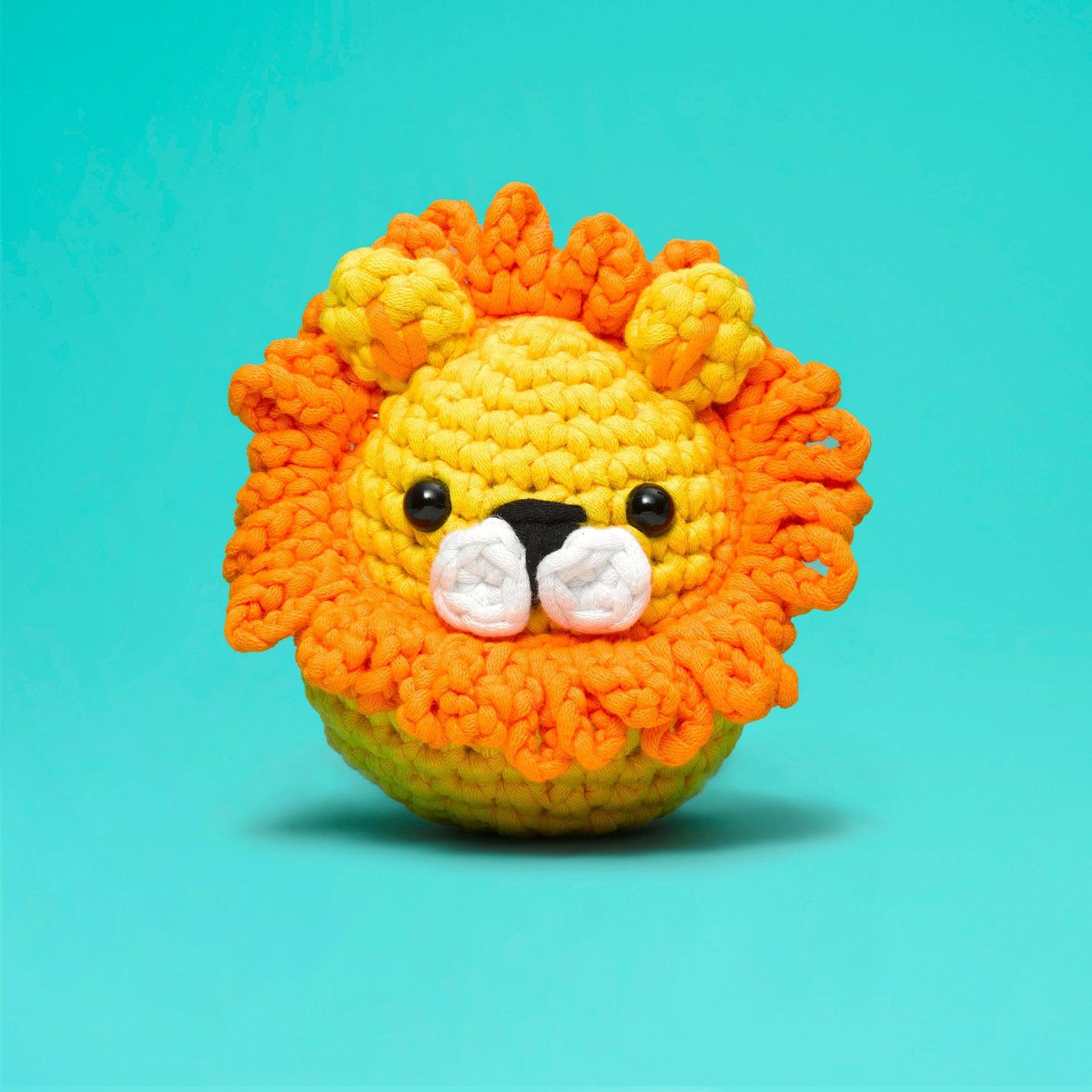 The Woobles-Sebastian the Lion Beginner Crochet Kit-knitting / crochet kit-gather here online