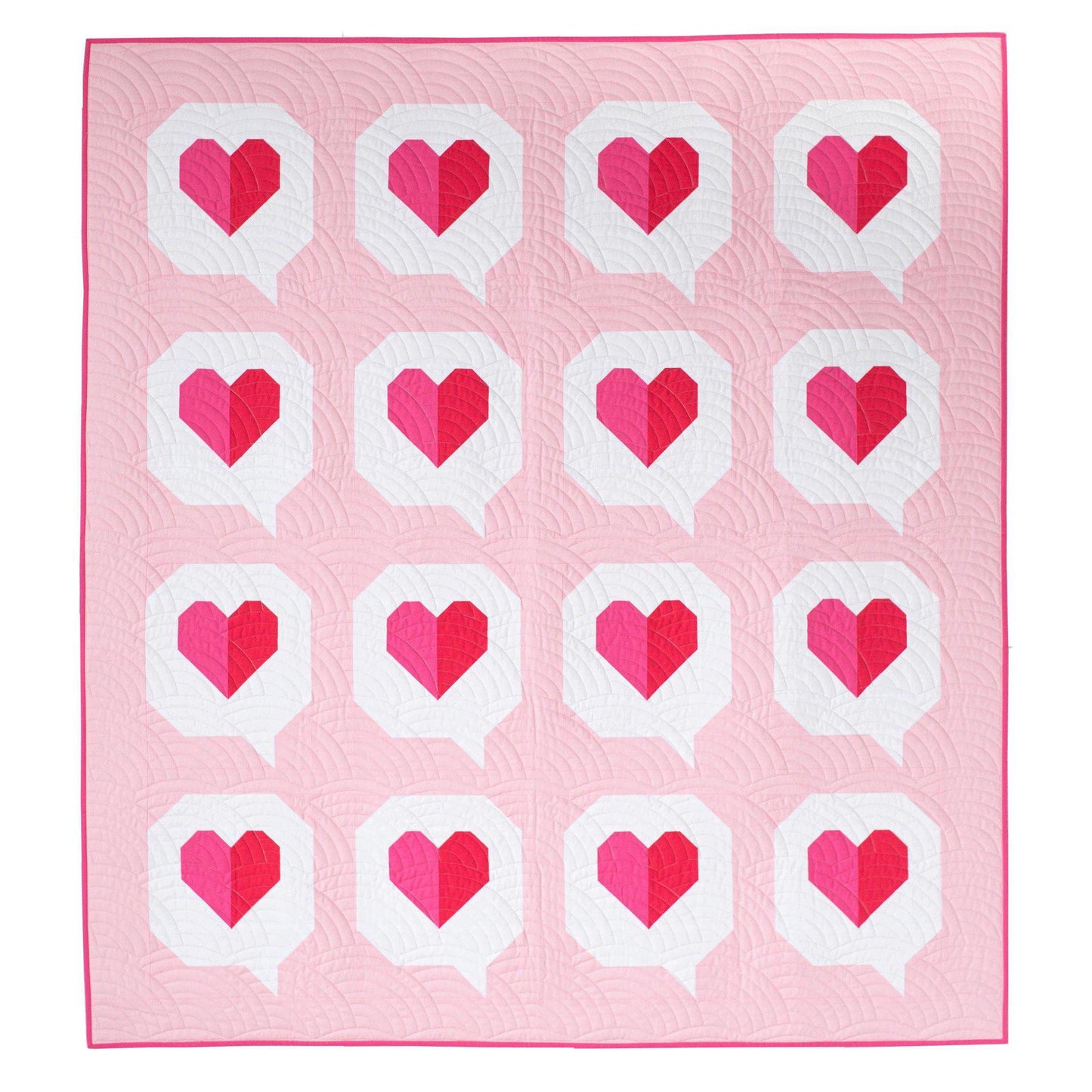 Then Came June-I Heart You Quilt-quilting pattern-gather here online