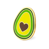 These Are Things-Avocado Heart Enamel Pin-accessory-gather here online