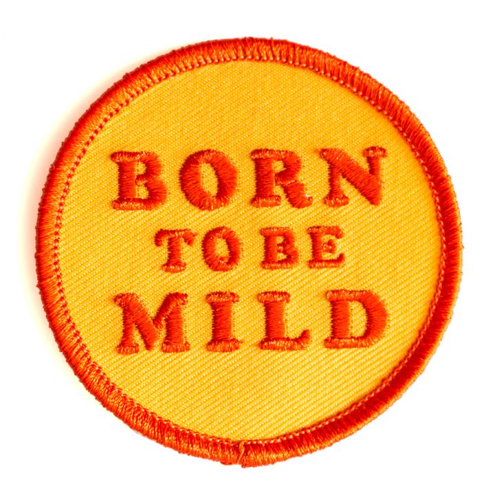 These Are Things-Born to be Mild Iron-On Patch-accessory-gather here online