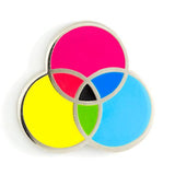 These Are Things-CMYK Enamel Pin by These Are Things-accessory-gather here online