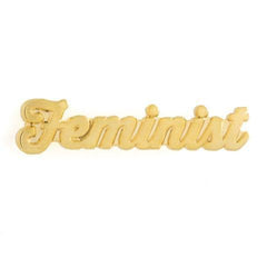 These Are Things-Feminist Pin by These Are Things-accessory-gather here online