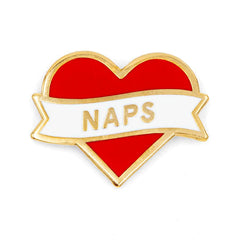 These Are Things-Heart Naps Enamel Pin-accessory-gather here online