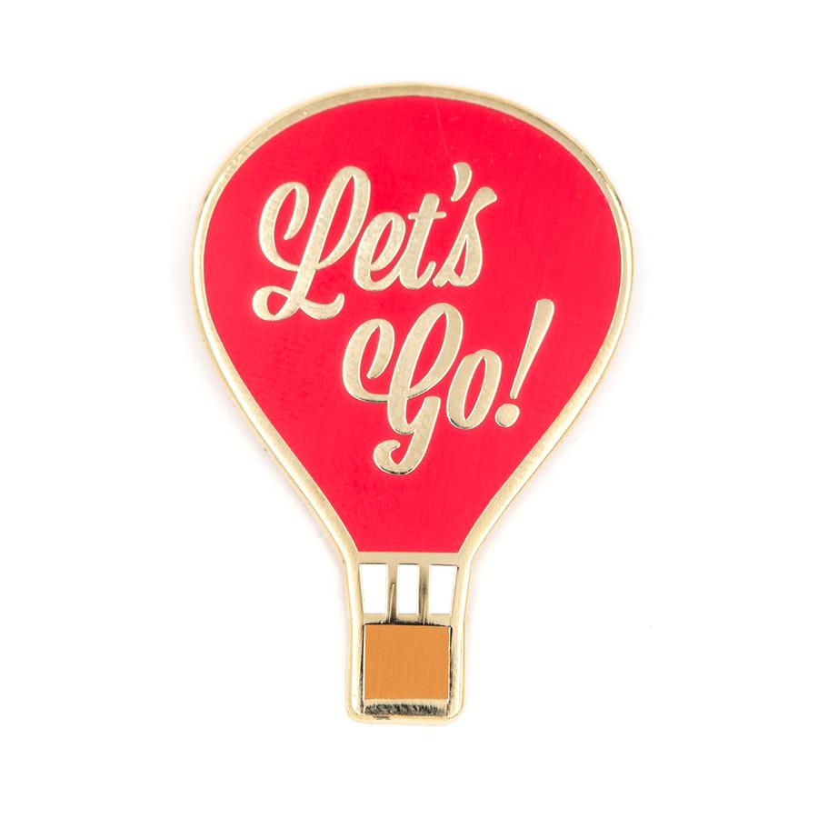 These Are Things-Hot Air Balloon Enamel PIn-accessory-gather here online