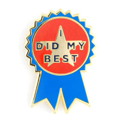 These Are Things-I Did My Best Enamel Pin by These Are Things-accessory-gather here online