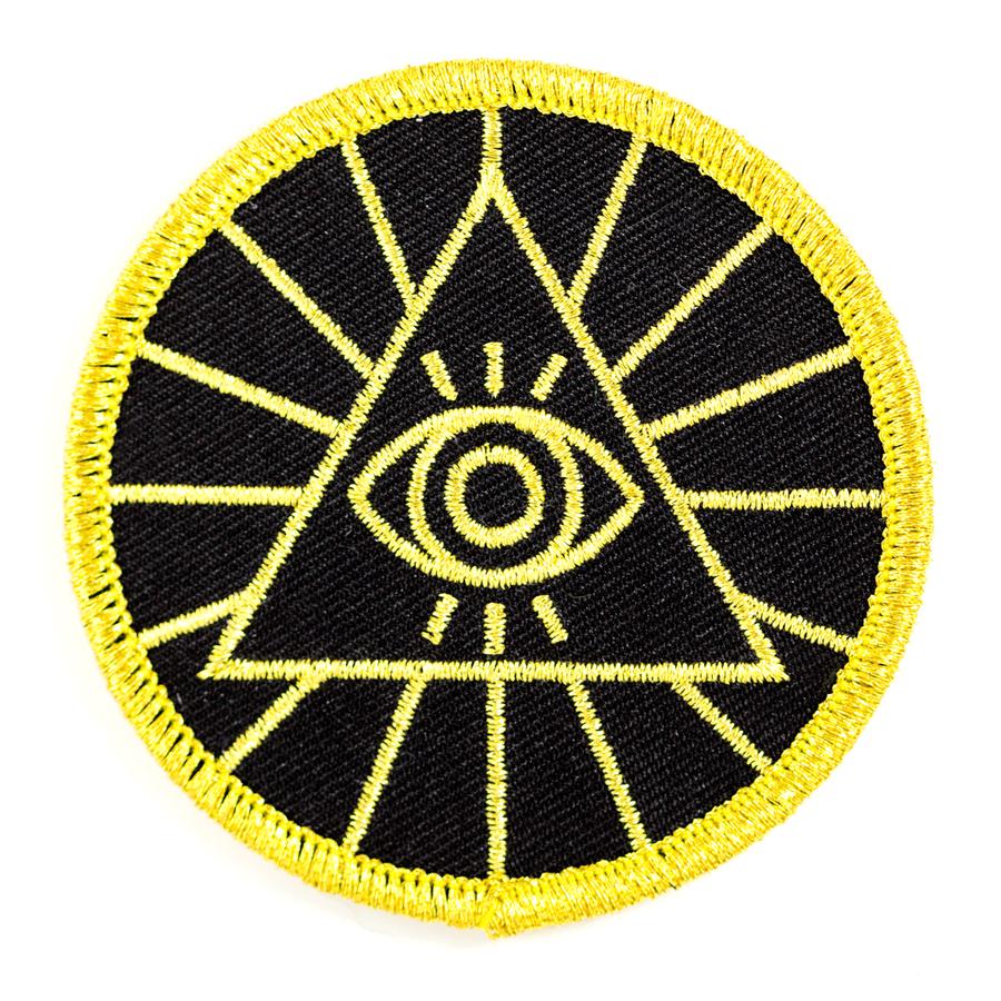 These Are Things-Illuminati Iron on Patch-accessory-gather here online