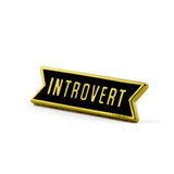 These Are Things-Introvert Enamel Pin-accessory-gather here online