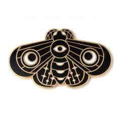 These Are Things-Lunar Moth Enamel Pin-accessory-gather here online