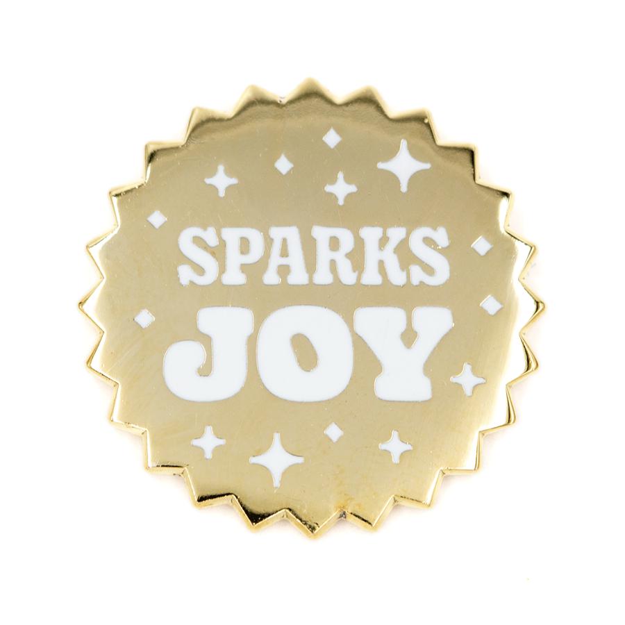 These Are Things-Spark Joy Enamel Pin-accessory-gather here online