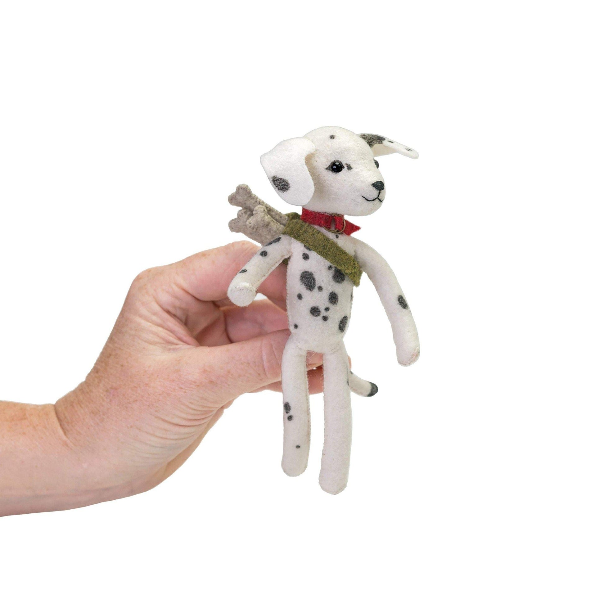 Threadfollower-Dahlia Dalmatian Hand Stitching Kit-sewing kit-gather here online