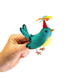 Threadfollower - Twirly Bird Hand Stitching Kit - - gatherhereonline.com