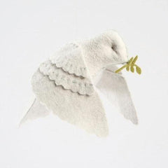 Threadfollower - White Dove in Flight Hand Stitching Kit - Default - gatherhereonline.com