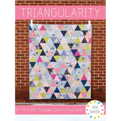 In Color Order - Jeni Baker-Triangularity Quilt Pattern-quilting pattern-gather here online