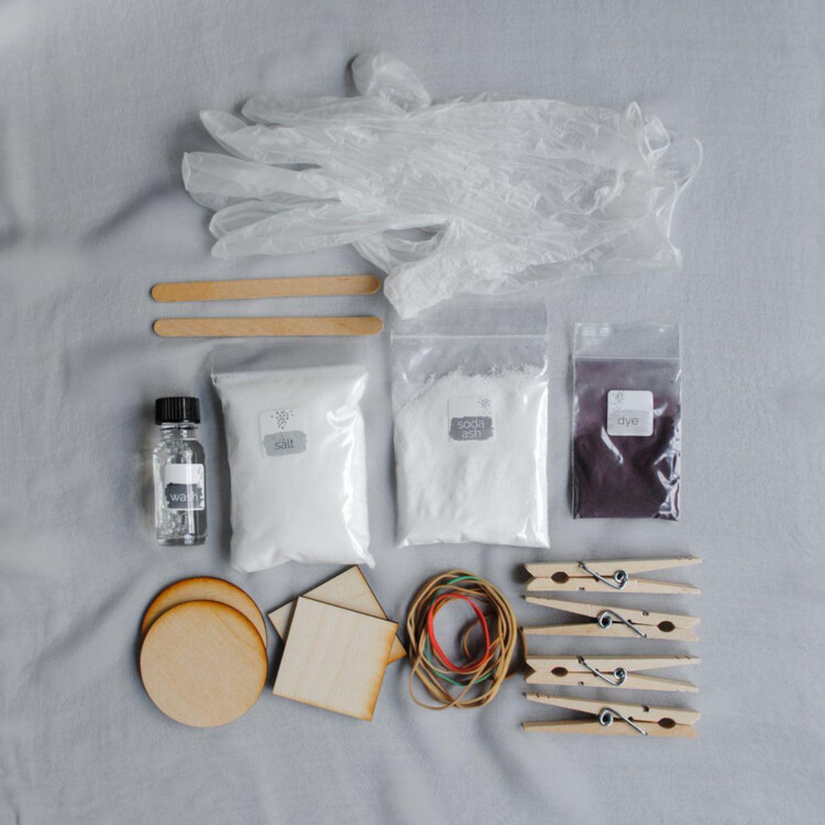 We Gather-Shibori Dyeing Kit-craft kit-gather here online