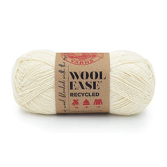 Lion Brand Yarns-Wool-Ease Recycled-yarn-Cream-gather here online