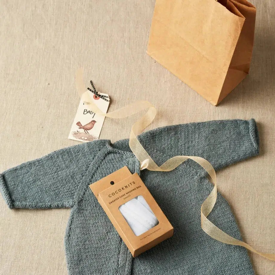 Cocoknits-Sweater Care Washing Bag - Small-knitting notion-gather here online