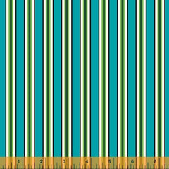 Windham Fabrics-Candy Stripe Cyan-fabric-gather here online