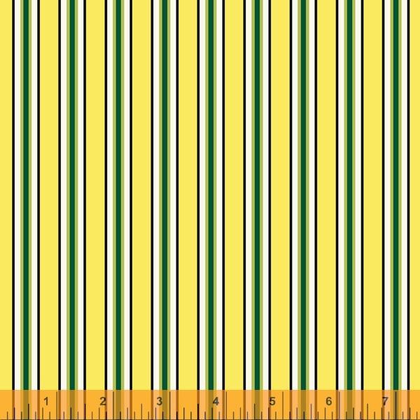 Windham Fabrics-Candy Stripe Yellow-fabric-gather here online