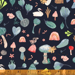 Windham Fabrics-Mushroom Forest-fabric-gather here online