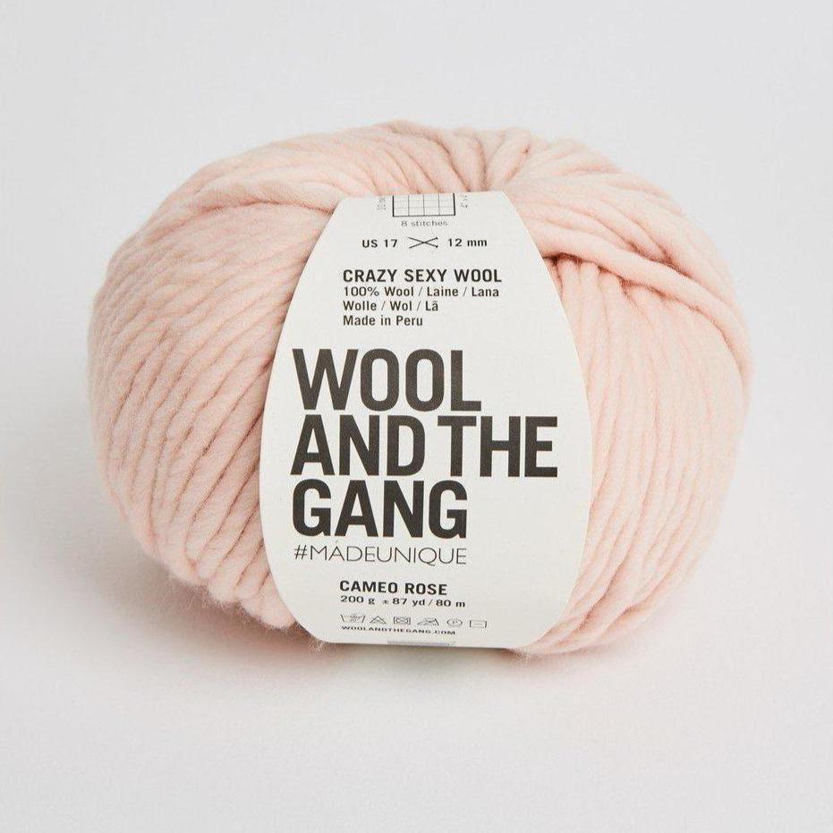 Wool and the Gang - Crazy Sexy Wool - Cameo Rose - gatherhereonline.com