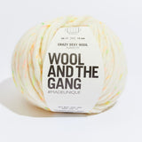 Wool and the Gang-Crazy Sexy Wool-yarn-Glow Up Cream-gather here online