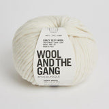 Wool and the Gang - Crazy Sexy Wool - Ivory White - gatherhereonline.com