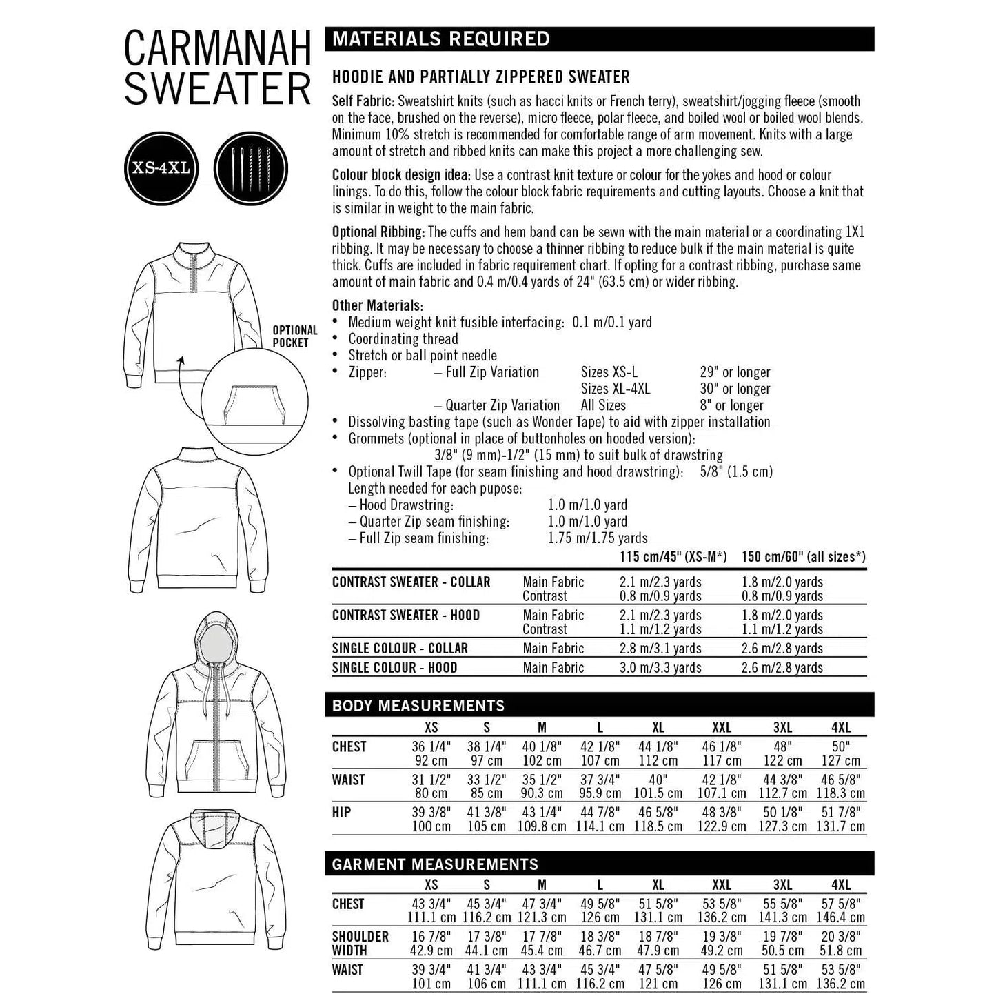 Thread Theory-Carmanah Sweater Pattern-sewing pattern-gather here online