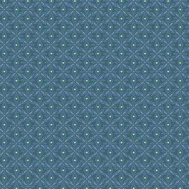 Riley Blake Designs-Wallpaper Navy-fabric-gather here online