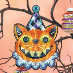 Satsuma Street-Cat-O-Lantern Cross Stitch Ornament Kit-xstitch kit-gather here online