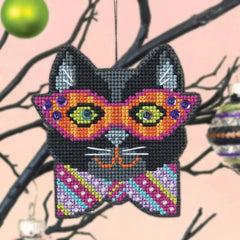 Satsuma Street-Mister Cat Cross Stitch Ornament Kit-xstitch kit-gather here online