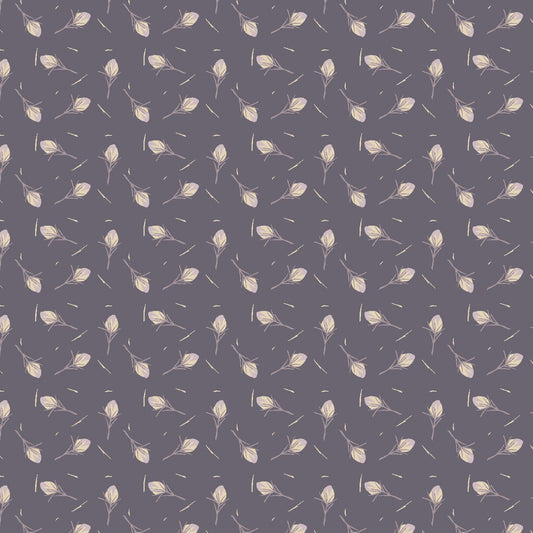 Cotton + Steel-Thistle Lavender-fabric-gather here online